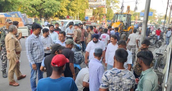 हल्द्वानी : हल्द्वानी में फुटपाथ अतिक्रमण के खिलाफ नगर निगम का ताबड़तोड़ अभियान