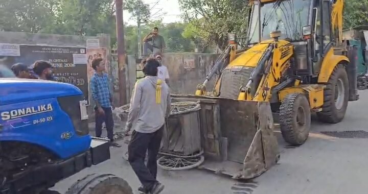 हल्द्वानी में अतिक्रमण के खिलाफ नगर निगम का बड़ा अभियान, कई फड़-ठेले जब्त