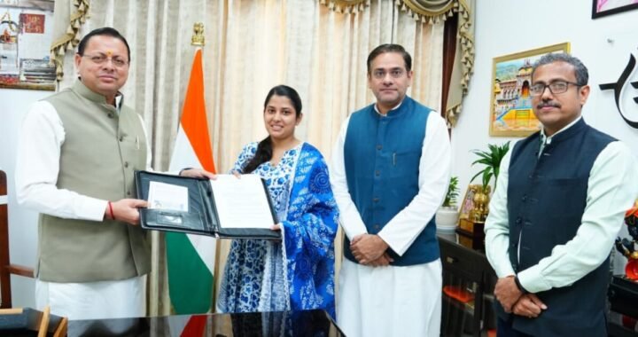 मुख्यमंत्री धामी से मुलाकात के बाद चर्चा में सपना राणा, जर्मनी में मिला बड़ा अवसर