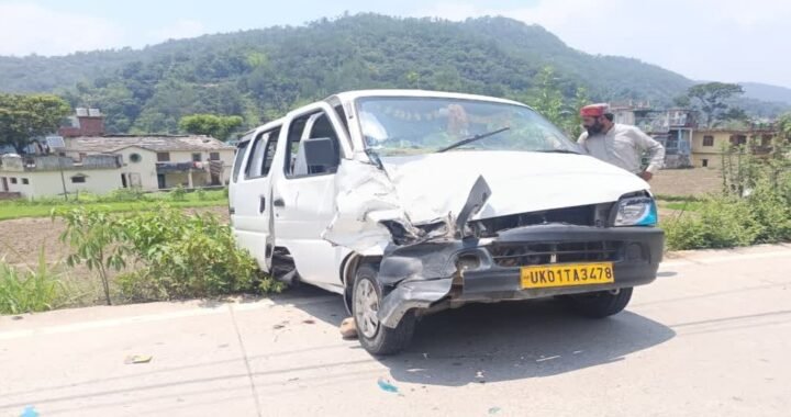 UTTRAKHAND : खुशियां लेकर लौट रहा था परिवार…रास्ते में तेज रफ्तार कैंटर ने सब कुछ बदल दिया