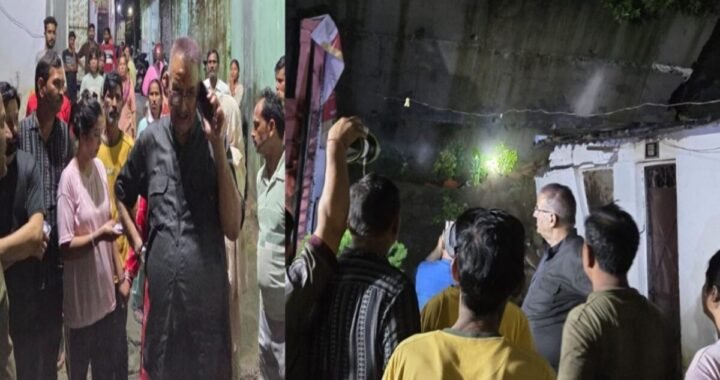 उत्तराखंड में यहां भारी बारिश का कहर, सुरक्षा दीवार ढही; तीन मकान क्षतिग्रस्त