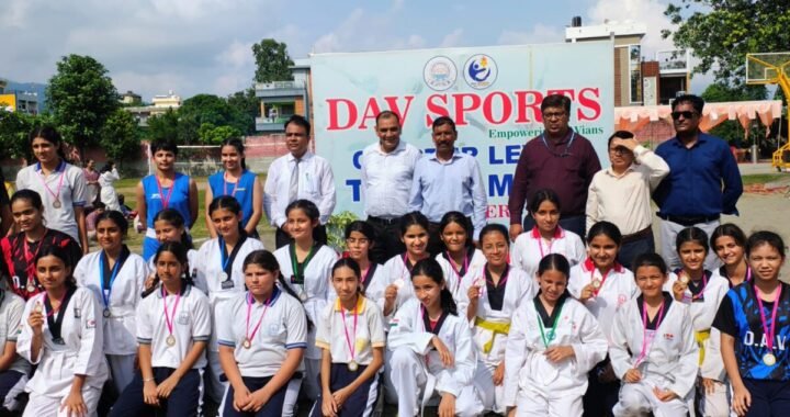 हल्द्वानी :(बड़ी खबर) DAV हल्द्वानी में क्लस्टर स्पोर्ट्स का शानदार आयोजन