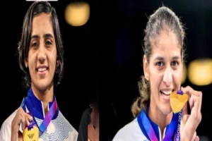 कॉमनवेल्थ गेम्स में जैस्मिन लंबोरिया और प्रीति पवार ने गोल्ड जीतकर देश को किया गौरवान्वित