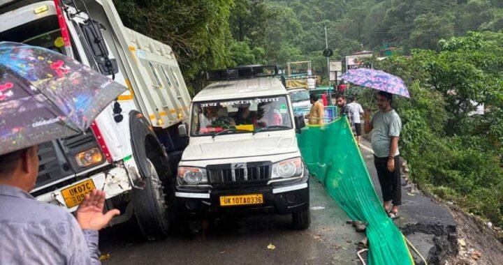 देहरादून–मसूरी मार्ग पर भारी वाहनों का आवागमन प्रतिबंधित