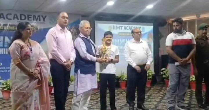 हल्द्वानी: मोटाहल्दू के रूद्र जोशी ने नॉर्थ ज़ोन स्विमिंग चैंपियनशिप में रचा इतिहास