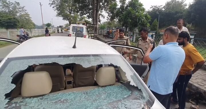 उत्तराखंड: बालाजी मंदिर के पास कार सवार युवक पर हमला, टूटे शीशे और खून के निशान से मचा हड़कंप