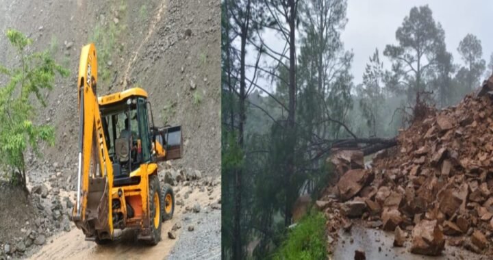 उत्तराखंड में बारिश से बिगड़े हालात, पिथौरागढ़ में 18 सड़कें बंद; टिहरी में भी नुकसान