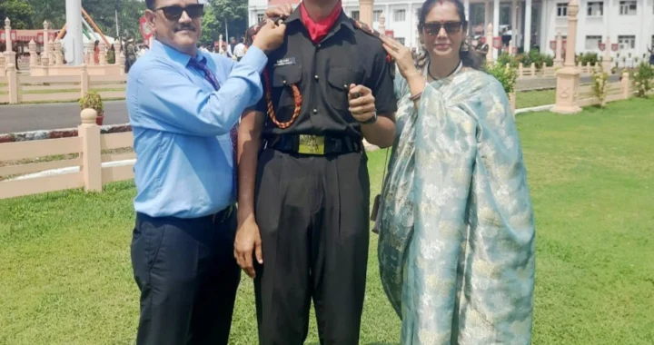 हल्द्वानी: (बधाई) डी ए वी स्कूल हल्द्वानी के पूर्व छात्र दीपांशु पाण्डेय भारतीय सेना में बने लेफ्टिनेंट