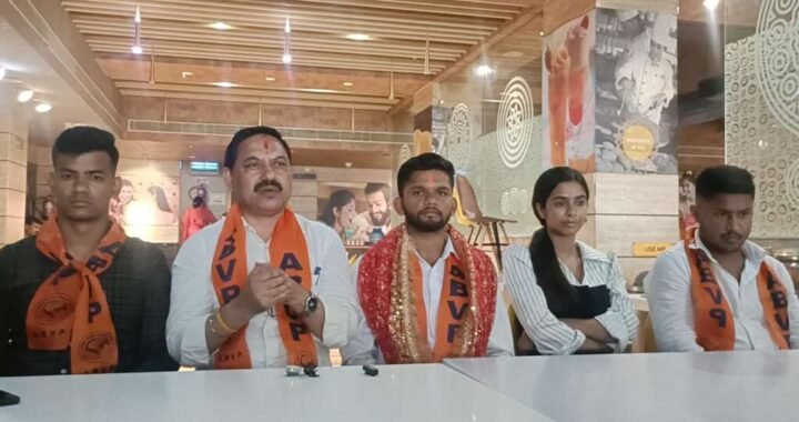 हल्द्वानी : ABVP के अध्यक्ष प्रत्याशी धीरज ITI गैग के आरोप पर बोले, मेरा किसी गैंग से कोई संबंध नहीं