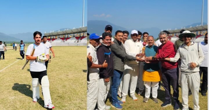 हल्द्वानी : मीडिया 11 ने भाजपा युवा मोर्चा को 7 विकेट से हराया, रक्षित टंडन की नाबाद 31 रनों की पारी बनी जीत की हीरो