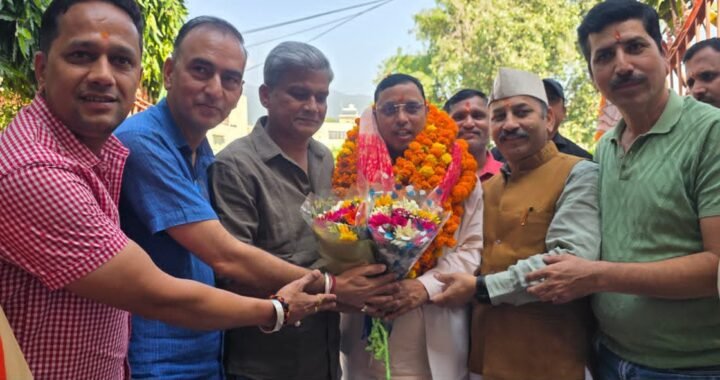 पहली बार हल्द्वानी पहुंचे भाजपा के नवनियुक्त प्रदेश मीडिया सह संयोजक भुवन जोशी, कार्यकर्ताओं ने किया स्वागत