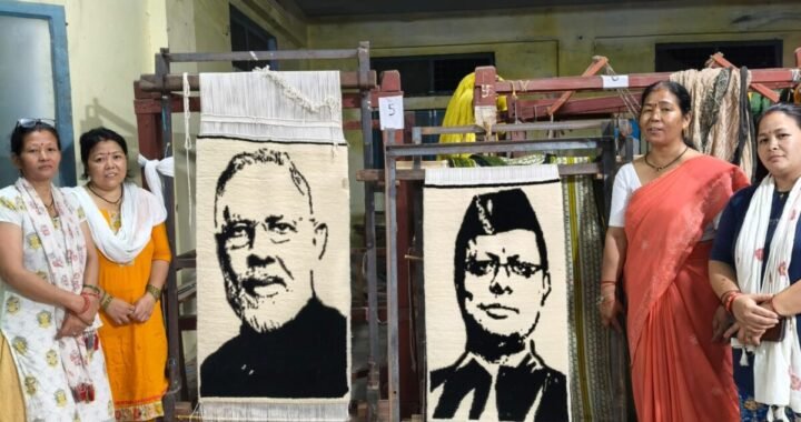 पिथौरागढ़ की महिला बुनकरों का हुनर देखिए, ऊनी कालीनों पर उकेरी पीएम मोदी और सीएम धामी की तस्वीर