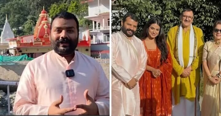 नैनीताल : फिल्म हनुमान अंश की टीम ने कैंची धाम पहुंच कर नीब करौरी बाबा का लिया आशीर्वाद लिया