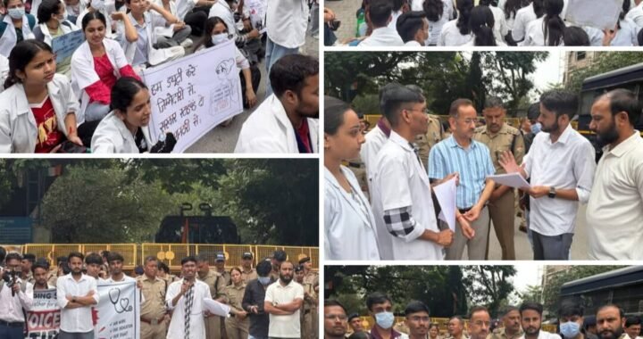 Uttarakhand: नर्सिंग विद्यार्थियों के स्टाइपेंड की मांग को लेकर नर्सिंग एकता मंच ने किया स्वास्थ्य मंत्री आवास कूच