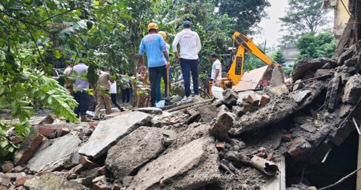 उत्तराखंड में यहां लॉ कॉलेज की बिल्डिंग का हिस्सा गिरा, PAC जवान मलबे में दबा